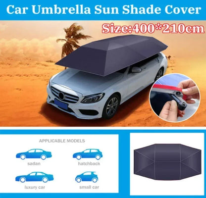 Automatic Car Sunshade Umbrella – Portable Folding Roof Canopy & UV Protection