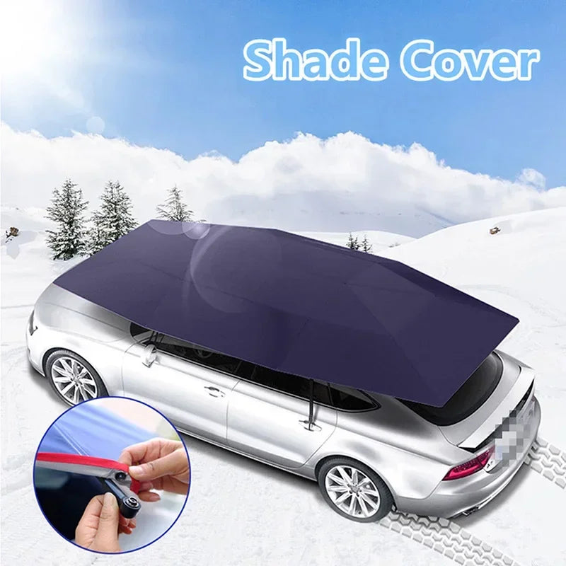 Automatic Car Sunshade Umbrella – Portable Folding Roof Canopy & UV Protection