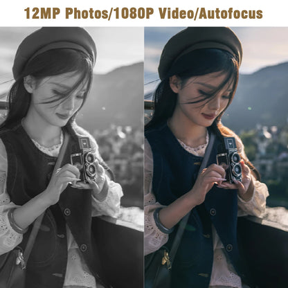CHUZHAO Vintage Mini Digital Camera Autofocus