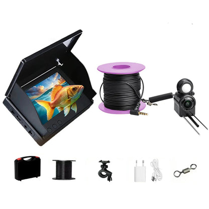 Underwater Fishing Camera 🎣 4.3" IPS | 220° Wide Angle | Night Vision 🌊