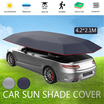 Automatic Car Sunshade Umbrella – Portable Folding Roof Canopy & UV Protection