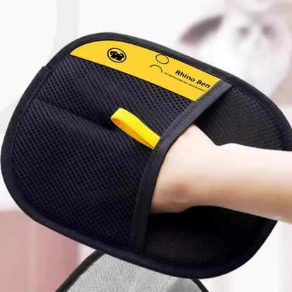 Pet Hair Removal Gloves – Dog & Cat Grooming & Cleaning Brush for Fur on Clothes & Carpets