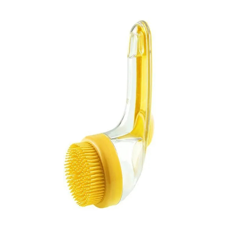 2-in-1 Dog & Cat Bath Brush – With Shampoo Dispenser🧼