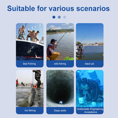 Underwater Fishing Camera 🎣 4.3" IPS | 220° Wide Angle | Night Vision 🌊