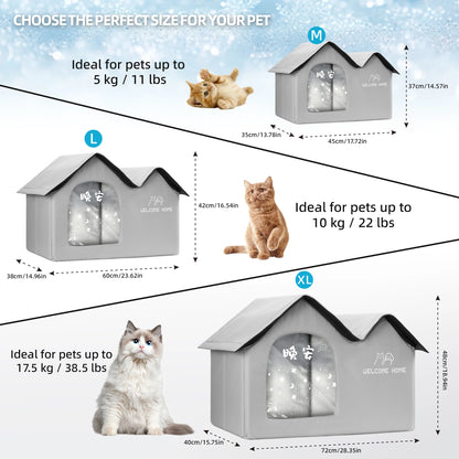 ❄️ Summer Pet Cooling House – Comfy Ice Nest for Cats & Dogs