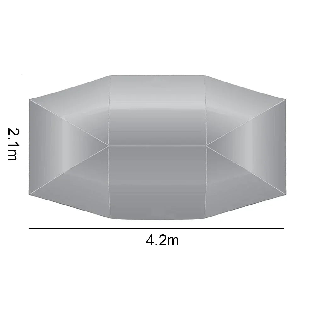 Automatic Car Sunshade Umbrella – Portable Folding Roof Canopy & UV Protection