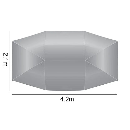 Automatic Car Sunshade Umbrella – Portable Folding Roof Canopy & UV Protection