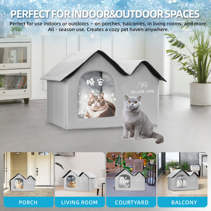❄️ Summer Pet Cooling House – Comfy Ice Nest for Cats & Dogs