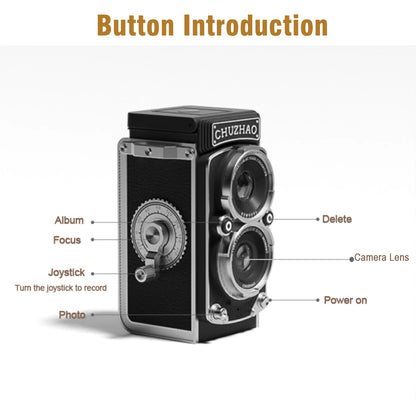 CHUZHAO Vintage Mini Digital Camera Autofocus